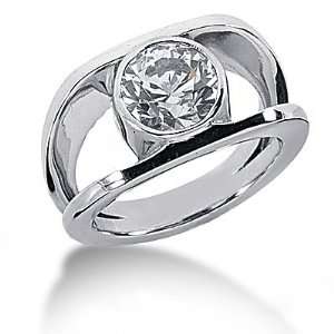  1 Ct. Diamond ring solitaire engagement F VS1 jewelry 