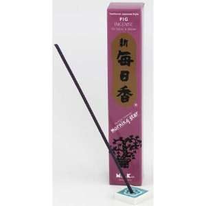  Fig Morning Star Stick Incense & Holder (50 sticks): Home 