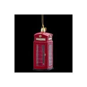   Noble Gems British Phone Booth Christmas Ornaments: Home & Kitchen