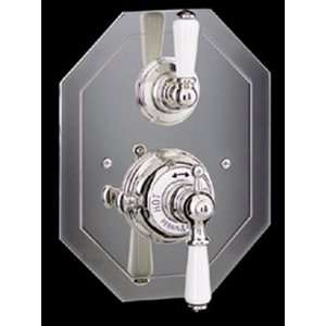 Perrin & Rowe English Bronze Concealed Thermostatic Valve with Metal 