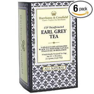   English Breakfast Tea, CO2 Decaffeinated, 18 Count Tea Bags (Pack of 6