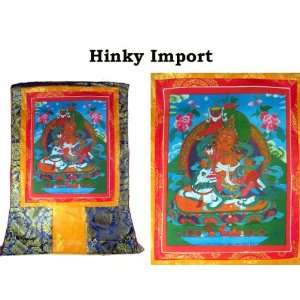  Tibetan Palden Lhamo Silk Brocade Thangka