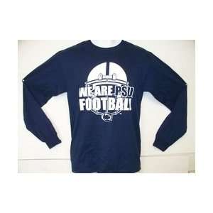  We Are PSU Football Long Sleeve Shirt Navy Sports 