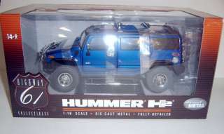 18 highway61,HUMMER H2,HUMVEE,BLUE  