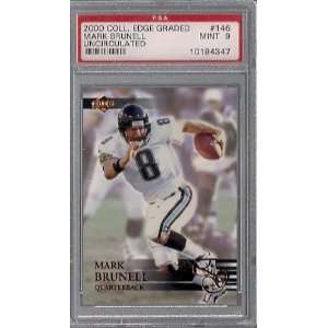 MARK BRUNELL 2000 EDGE GRADED UNCIRCULATED # 146 PSA 9 LIMITED TO 5000
