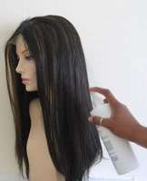 18 100% Indian Hair Full Lace Wig Straight Multi Color  