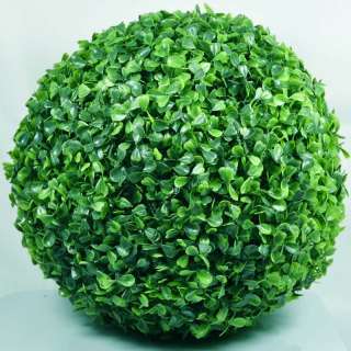 36CM 14 ARITIFICIAL INOUTDR BOXWOOD BALL TOPIARY PLANT  