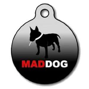  Mad Dog Pet ID Tag for Dogs and Cats   Dog Tag Art Pet 