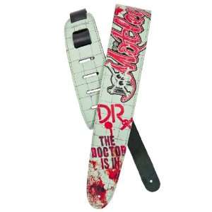   Waves Motley Crue Guitar Strap, Dr. Feelgood Musical Instruments