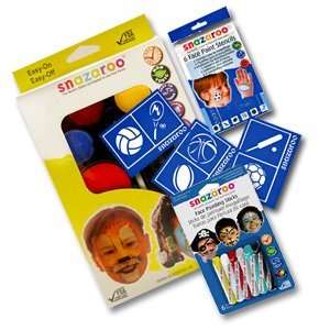   Face Painting Products KIT BOYS Snazarro BOYS Face Paint Kit: Toys