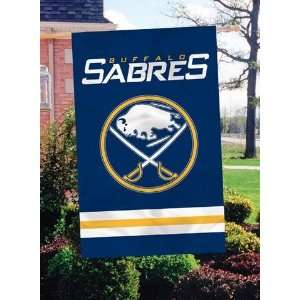  Buffalo Sabres Flag   44x28 2 Sided Outdoor House Flag 