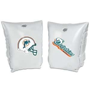  Miami Dolphins Inflatable Water Wings   Swimmies: Sports & Outdoors