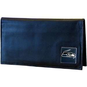  Seattle Seahawks Leather Checkbook Cover Sports 