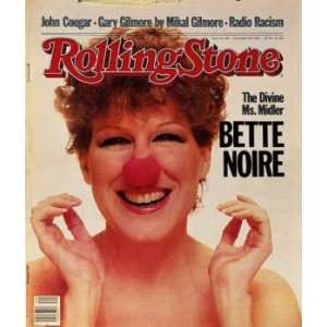 Rolling Stone Cover of Bette Midler / Rolling Stone Magazine Vol. 384 