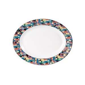  Mikasa Gotham Oval Platter: Home & Kitchen