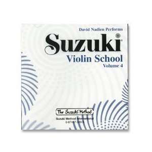  Suzuki Violin School CD, Vol. 4   Nadien Musical 
