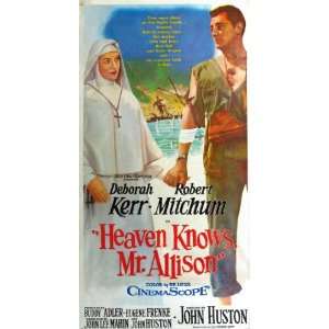   Mr. Allison Poster 27x40 Robert Mitchum Deborah Kerr