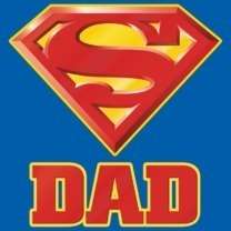 Superman Super Dad Superdad Father T Shirt Sizes S 3XL  