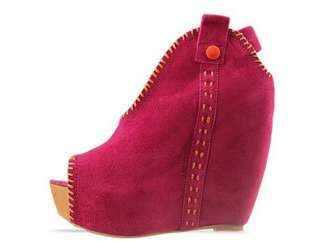 Color Fashion Super High Wedge Platform Womens Ankle Boots Shoes #35 