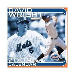 DAVID WRIGHT New York Mets 2009 MLB Monthly 12 X 12 PLAYER WALL 