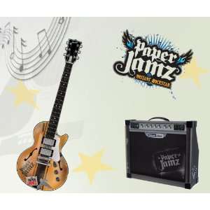  Wow Wee Paper Jamz Bundle Pack Includes Guitar & Amp 