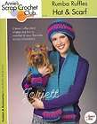 Rumba Ruffles Dog Sweater & Scarf, Annies crochet patterns  