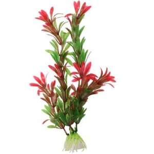   Aquatic Plants Ornament Red Green 7.8 Height 10 Pcs