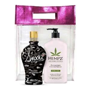  Supre SNOOKI BLACK BRONZER & Hempz POMEGRANATE Gift Set 