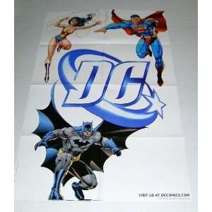 Jim Lee 34 by 22 DC Comics Shop Dealers JLA Poster: Wonder Woman 