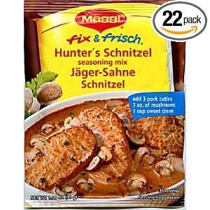 Maggi Hunter Mix, Jager Schnitzel, 1.0500 ounces (Pack of22):  