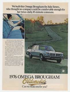 75 1976 Julie Severs Oldsmobile Omega Brougham Ad  