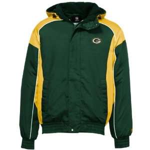 Green Bay Packers Green Field Power Full Zip Jacket 
