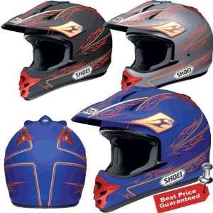    Shoei V Moto Podium Full Face Helmet Large  Gray: Automotive