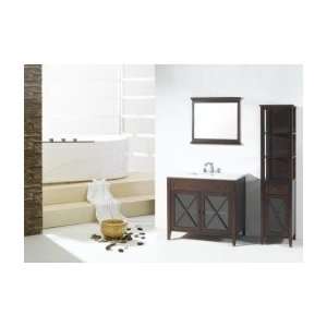  Suneli Bathroom Vanity 8041B Walnut