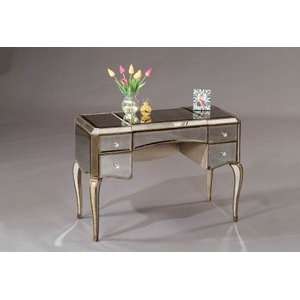   Co. Collette Mirrored Cabriole Leg Desk   T1267 913