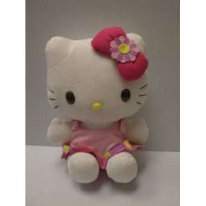  Hello Kitty Flower Dress 8in Plush Summer Flowers Toys & Games
