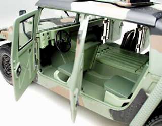 Exoto Thunder Trac Hummer Military Command Car 1:18 MIB  