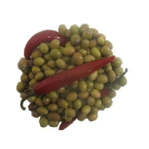 Marina Di Gioiosa Calabresi Olives (Spicy) 1lb Bucket:  