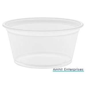  Amhil 2 Oz Plastic Souffle Cup (ASB200) 250/Sleeve: Health 