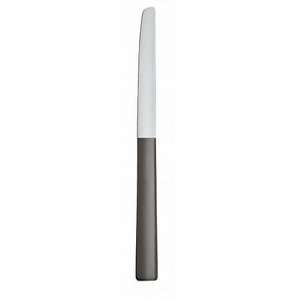  Alessi DC05/3 B   Santiago Table Knife, Black: Home 