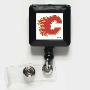 Calgary Flames Retractable Ticket Badge Holder