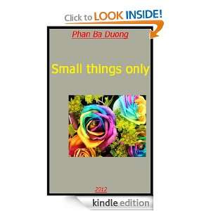 Small things only Do Trong, Nguyen Vy Kim  Kindle Store
