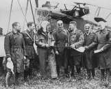1925 photo Former members of Lafayette Escadrille  