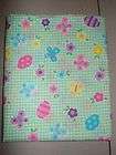 Easter/Sprin​gtime Queen Sz Pillowcase Butterflies/Eg​gs/Flower 