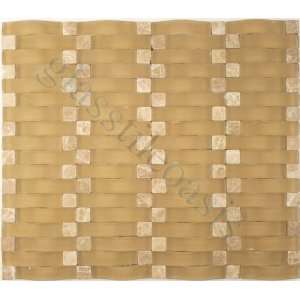  Camel Weave Cream/Beige Wave 3D Glass Series Frosted Glass 