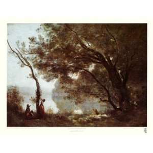   by Jean Baptiste Camill Corot 28x21: Health & Personal Care