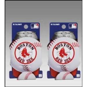  MLB BOSTON RED SOX BASEBALL CAN COOLIE KOOZIES: Sports & Outdoors