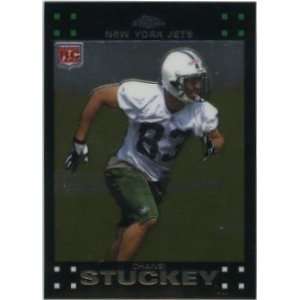 Chansi Stuckey New York Jets 2007 Topps Chrome #TC209 Rookie Football 