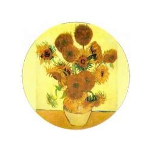  Van Gogh Sunflowers Keychain 