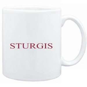Mug White  Sturgis  Usa Cities 